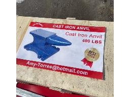 Greatbear Single-Horn Iron Anvil 400LBS, JAMAIS UTILISÉ