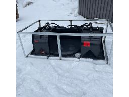 Unused 2023 Skid Steer Grapple Bucket Attachment