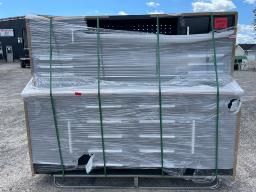 Steelman 7' storage cabinet with workbench black (18 drawers & 4 cabinets), Never used