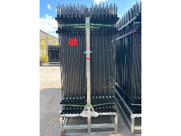 300' Greatbear Wrought Iron Site Fencing (30 pcs)NEVER USED