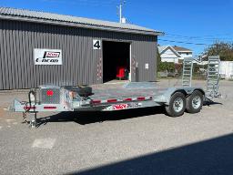  N&N 2022 Platform Trailer with ramp VIN: 2NEB320B4NN031822