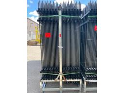 300' Greatbear Wrought Iron Site Fencing (30 pcs)NEVER USED