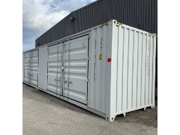 40ft High Cube Container with 4 Side Doors