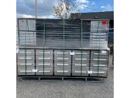 Steelman 10' Stainless Steel Garage Cabinet Workbench (30 Drawers and 2 Cabinets) NEVER USED