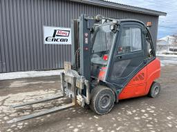 Linde H35T-01 2012 capacity 7700lbs with rotator fork
