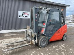 Linde H35T-01 2012 capacity 7700lbs with rotator fork