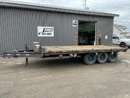 3-AXLE PLATFORM TRAILER LAROCHE BRAND 7000LBS: NIV: 2LCFM3G126S000964 | FP