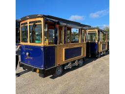 Electric Train and Wagon on wheels 2009