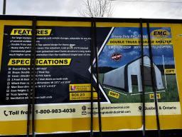 LEVIS: 2025 EMC Global Industrial 30 ft x 80 ft x 22 ft Storage Building UNUSED