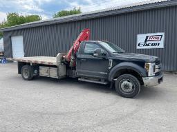 SAGUENAY: 2018 Ford F550 crane platform | VIN: 1FDUF5HT7JDA03706
