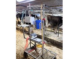 Chariot de Traite Stainless 4 roues