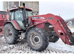 Tracteur Case Inter MXM130 Cabine 4x4 pelle LX162 pneus 38 2003, 8500heures, 3SH