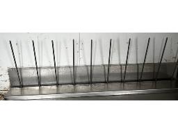 SUPPORT POUR 10 BIBERONS EN STAINLESS
