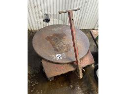 CHARRIOT &Agrave; BALLE RONDE BODCO, ROUES DIRECTIONNELLES