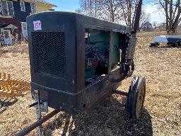 Génératrice 45000 w, moteur au gaz