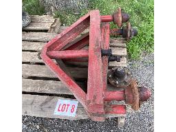 Tandem dont 1 essieux cass&eacute;