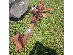 Fendeuse &agrave; bois horizontale, sur 3 pts