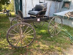 Voiture &agrave; cheval d'&eacute;t&eacute;