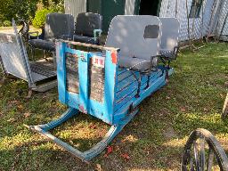 Sleight avec 2 banquettes (bleue)