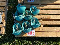 Lot de 7 buvettes Suevia #370