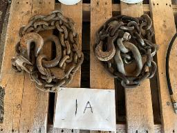 2 cha&icirc;nes de s&eacute;curit&eacute;
